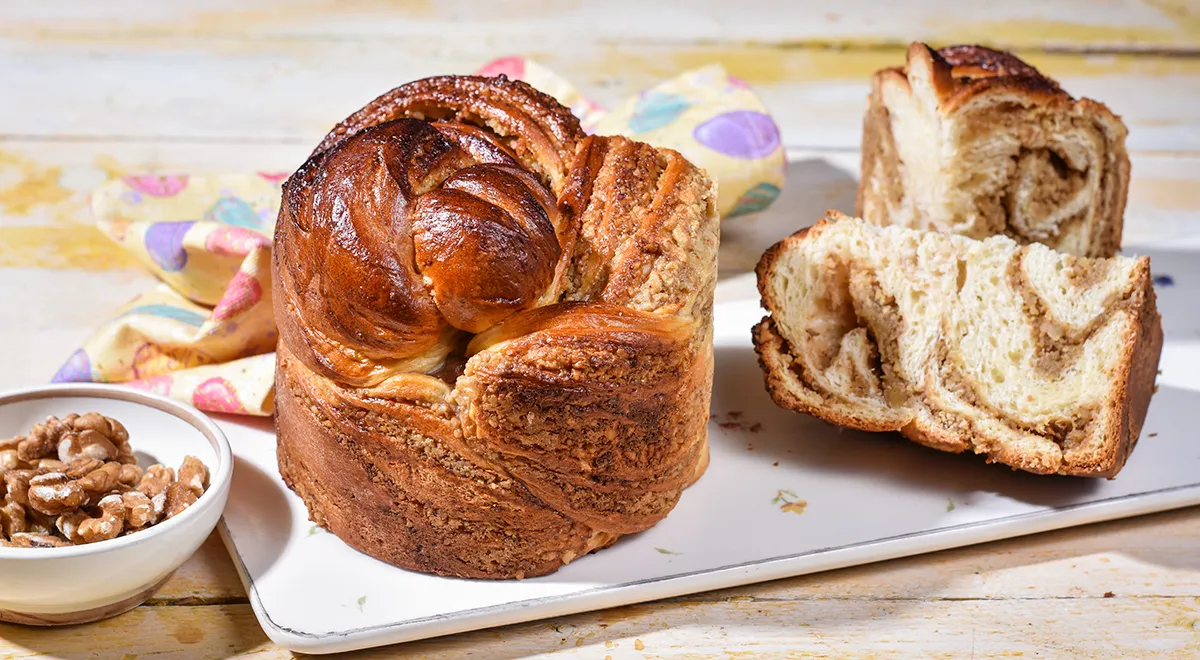 Пасхальный кулич-кранч