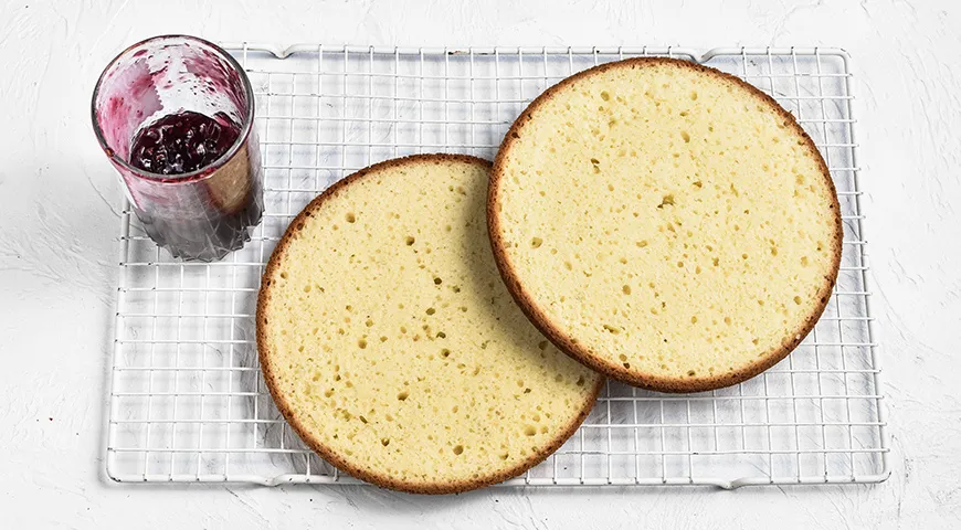 Постный бисквит