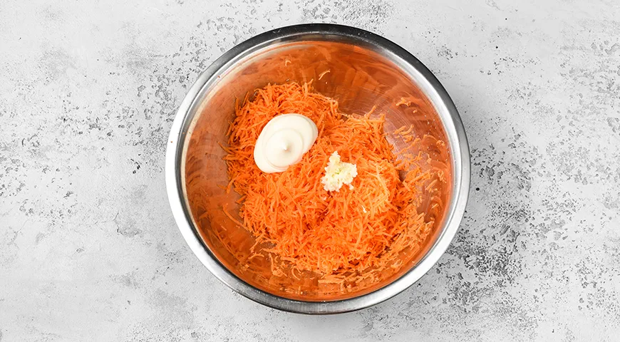 Новогодний салат «Лошадь»