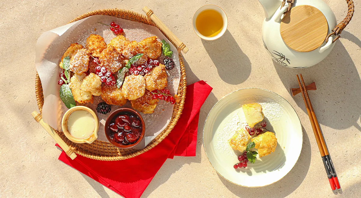 Рецепт десерта «Жареное молоко»