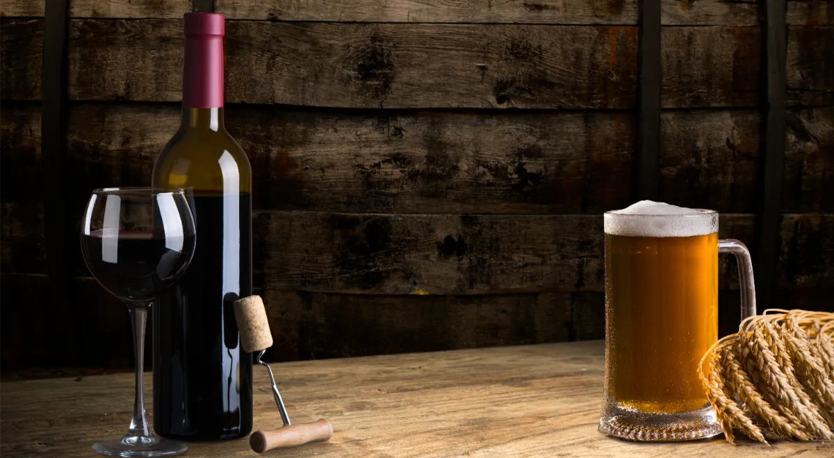 Любители пива питаются хуже, чем любители вина — найдена причина