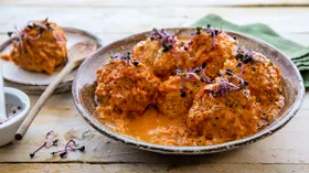 Тефтели из индейки с рисом