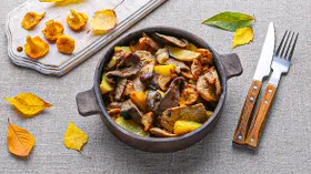 Скоблянка с грибами