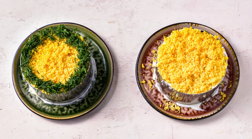 «Мимоза» без картошки