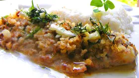 Рецепты с рыбой, лимоном и орехами
