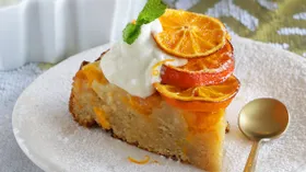 Пирог с мандарином