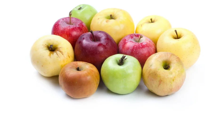 Разные сорта яблок