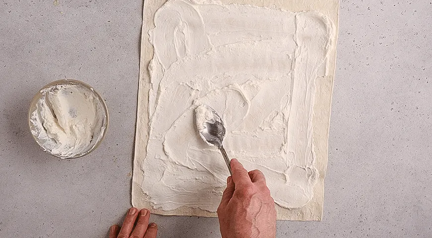 Рулетики с ветчиной