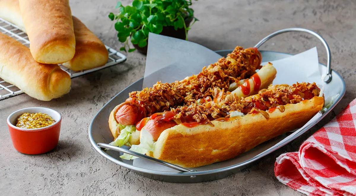 Рецепт булочек для хот-догов