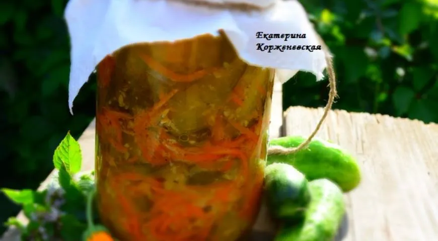 Огурцы по-корейски