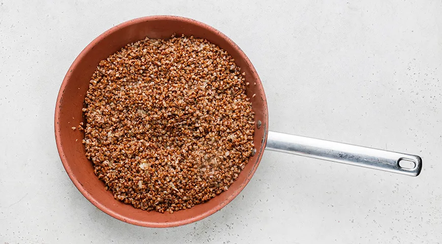 Гречка с тунцом