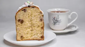 Волокнистый кулич