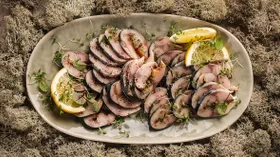 Малосольная пряная скумбрия Мурманское сало