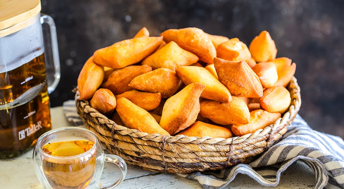 Баурсаки на кефире без дрожжей