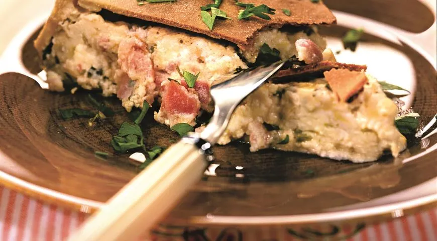 Итальянский сырный пирог