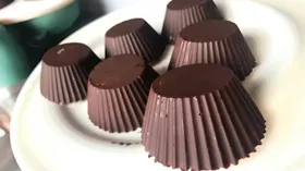 Шоколадные сырки в силиконовых формочках