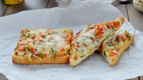 Рецепты с овощами, мягкими сырами и хлебобулочными изделиями