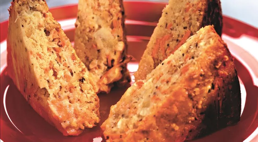 Морковно-ананасовый пирог