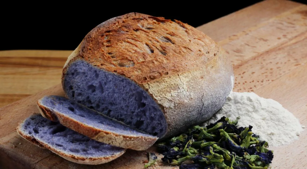 Фиолетовый хлеб