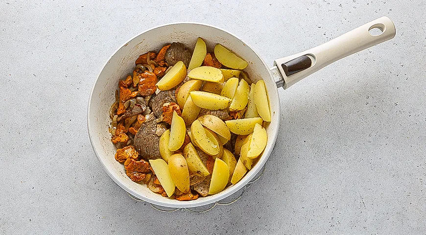 Скоблянка с грибами