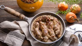 Мясные пальчики из свинины (крученики)