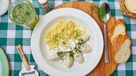 Простые рецепты с яйцом куриным и лапшой