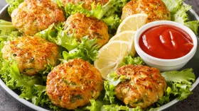 Котлеты из индейки с овощами