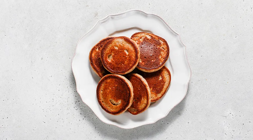 Пышные оладьи из ржаной муки