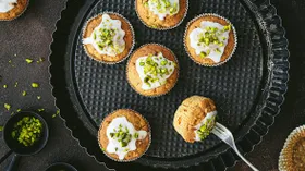 Фисташковые маффины