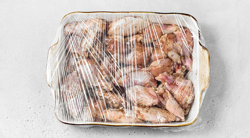 Куриные крылышки в соусе терияки в духовке