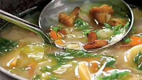 Рецепты с грибами, мукой и капустой