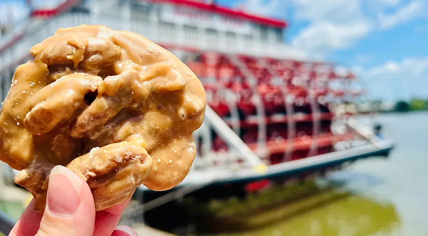 В штатах миндаль в пралине заменили местным орехом пекан — так появилось американское пралине