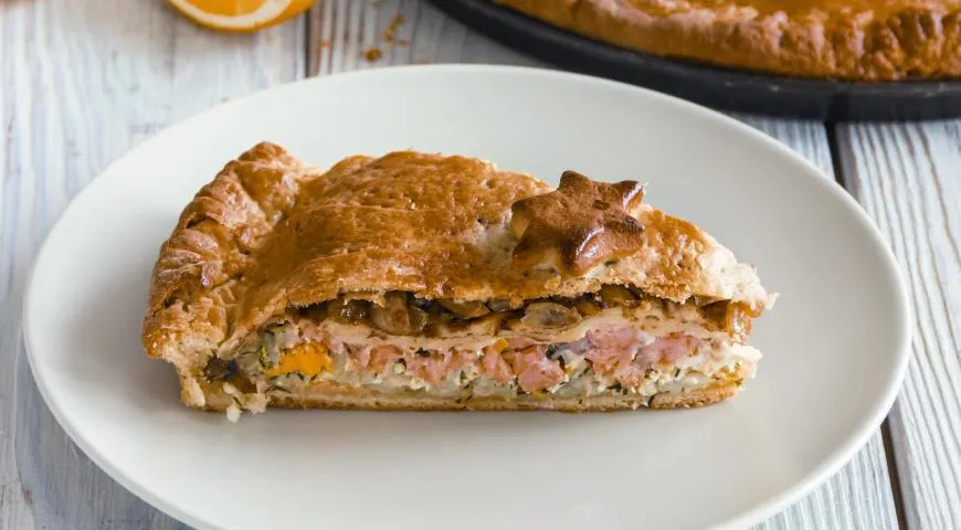 Рецепт парадной рыбной кулебяки