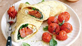 Рецепты с молочной продукцией, маслом оливковым и форелью