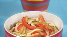 Рецепты с орехами, маслом оливковым и сладким перцем