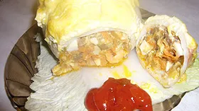 Рецепты с молочной продукцией, креветками и кальмарами