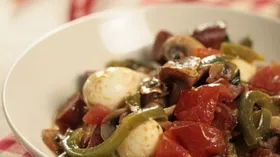 Простые рецепты с овощами и шампиньонами