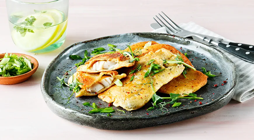 Рецепт филе минтая в кляре на сковороде