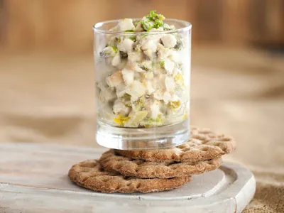 Курица с йогуртом, шампиньонами и лаймом