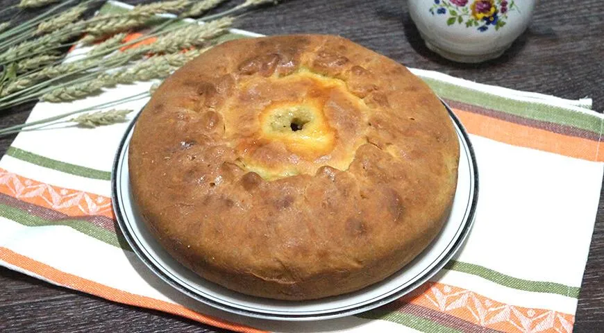 Цкан (цiкан) лезгинский пирог с мясом и картофелем - пошаговый рецепт с фото на Готовим дома