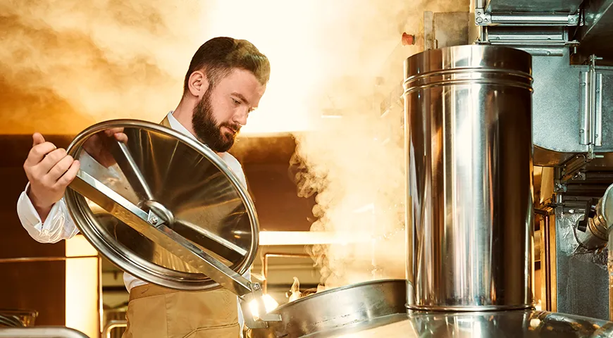 Пиво пастеризуют при температуре до 70 °C