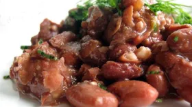 Рецепты с мясом, фасолью и соусом томатным