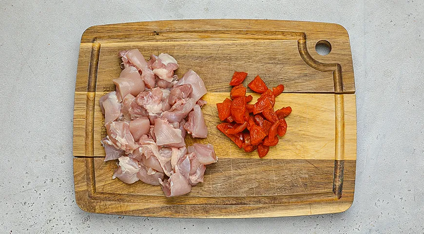 Шах-плов с курицей