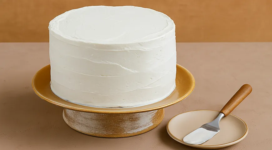 Торт “Молочная девочка” с клубникой