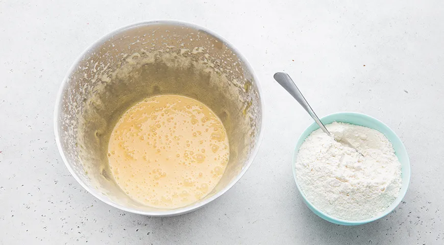 Медовик с бананом