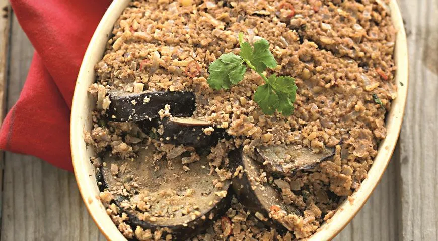 Сациви из баклажанов по-грузински