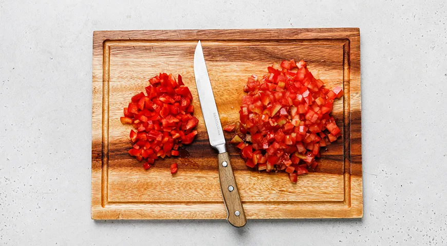 Шакшука с беконом