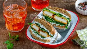 Сэндвич с наггетсами