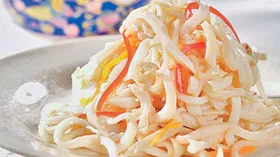 Простые рецепты с морковью и кальмарами