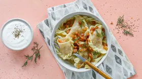 Вареники с квашеной капустой